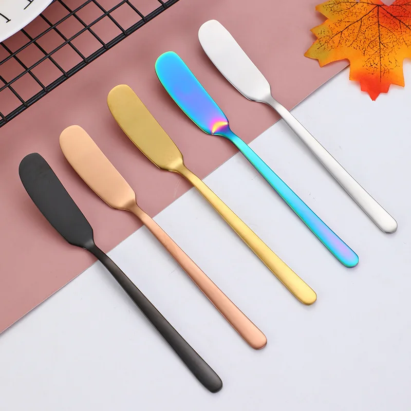 304 stainless steel Cheese knife Butter knife butter spreader jam cream Kitchen tools Cheese Dessert cutter kitchen
