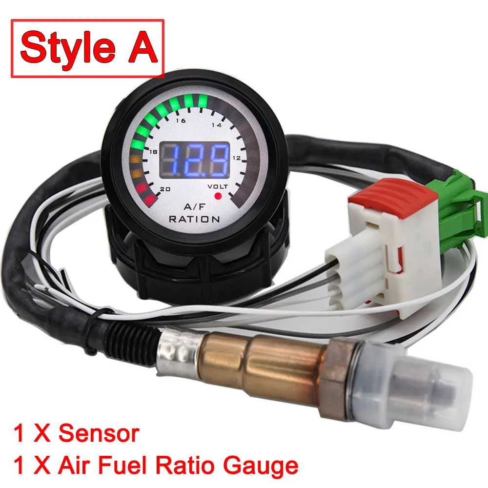 Defi Afr Meter Afr Gauge 52mm Air Fuel Ratio Gauge - Universal Blue LED AFR Meter For ...