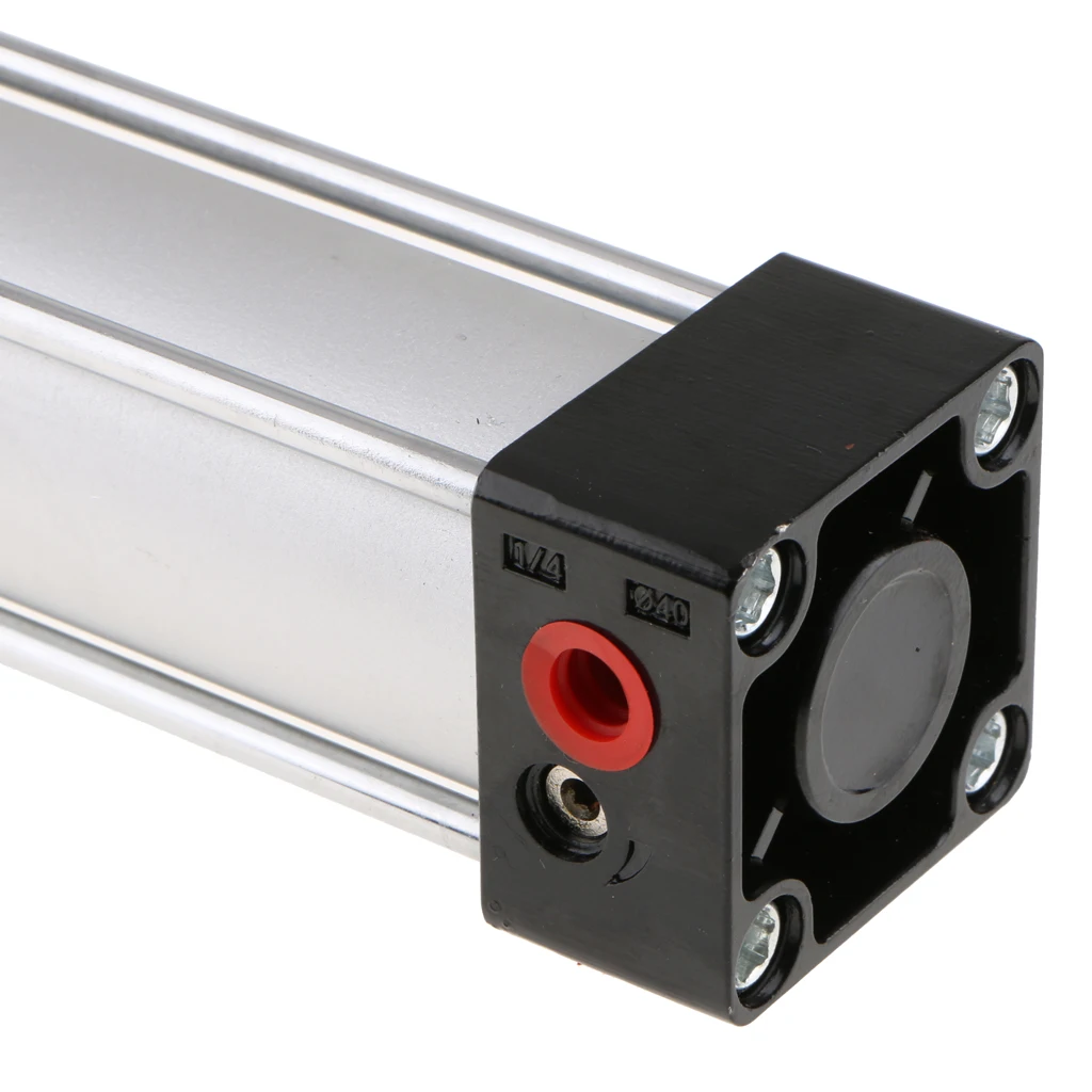 2Pcs SC40 Stroke Model 175/200/250/300 mm Pneumatic Air Pressure Cylinder 1 Piece Aluminum Alloy Bore Dia 40mm