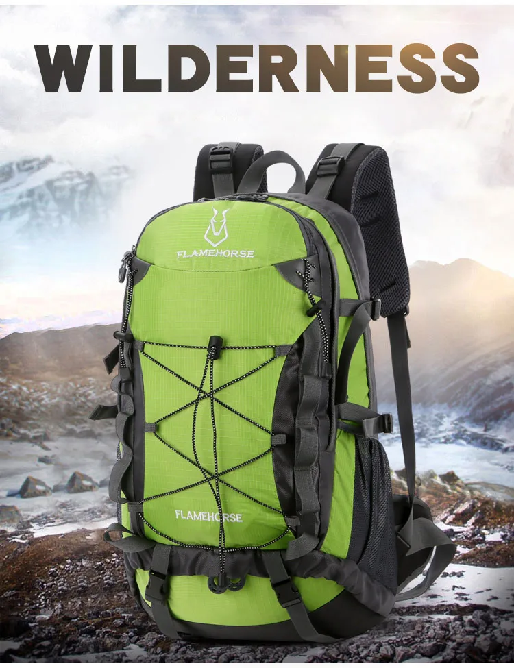 Уличные сумки, походный рюкзак, 50л, водонепроницаемый, износостойкий, качественный, для мужчин и женщин, для альпинизма, кемпинга, походов, путешествий, велоспорта, спортивного рюкзака