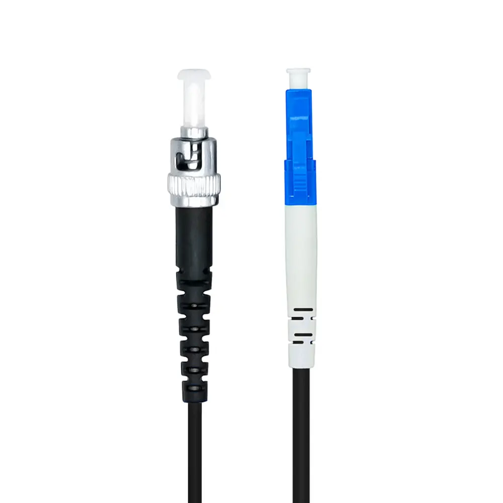 65FT армированный кабель для наружной прокладки (до 20-ти метров) LC-ST версии A, Симплексное соединение 9/125 OS1 одномодовый волоконно-оптический