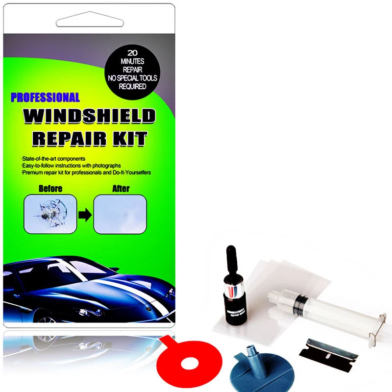 DIY Car Windshield Repair Upgrade Kit Tools Glass Nano Repair Fluid Windscreen Scratch Crack Restore Auto Window