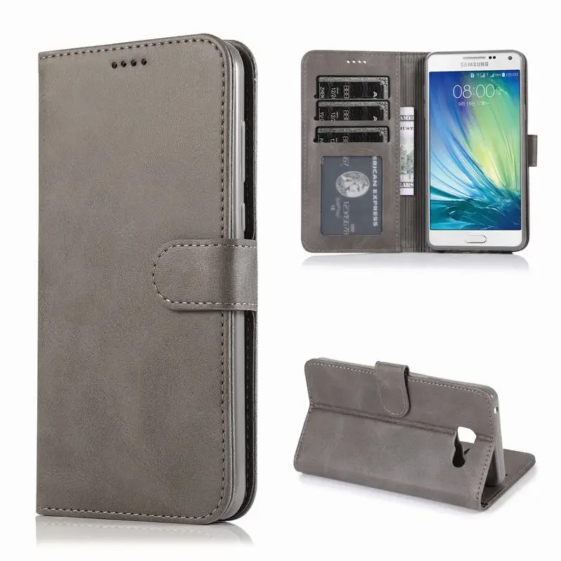 Leather Flip Case For Samsung Galaxy A5 a510 Magnetic Vintage Luxury PU Wallet Cases For Samsung A 5 Cover Phone Case
