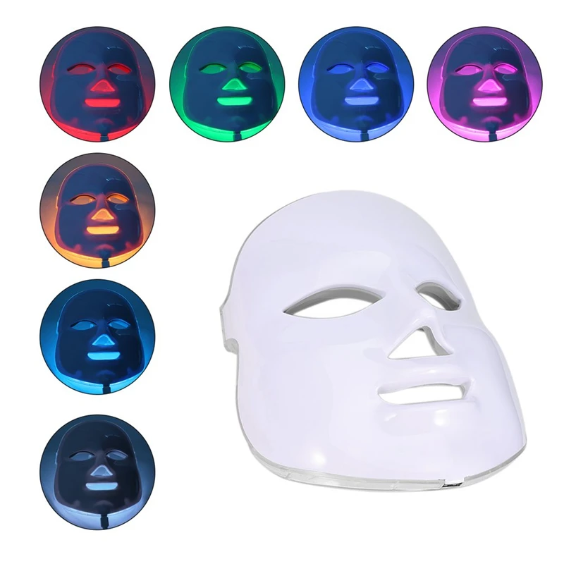

Photodynamic LED Facial Mask Home Use Beauty Instrument Anti acne Skin Rejuvenation LED Photodynamic Beauty Face Mask