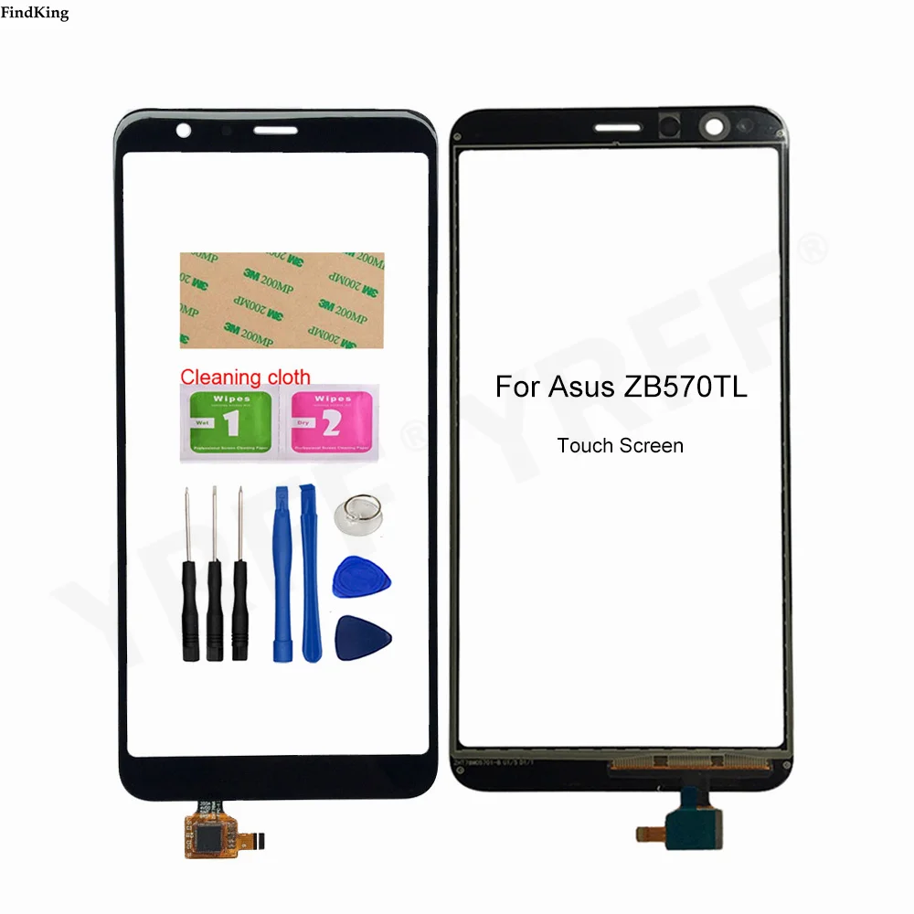 Сенсорный экран 5 7 дюйма для Asus ZenFone Max Plus M1 ZB570TL сенсорный дигитайзер Датчик