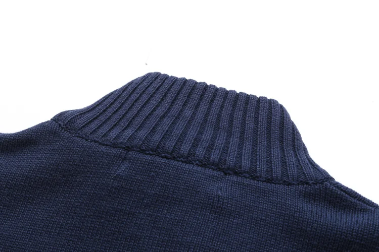 Зимний свитер мужской с v-образным вырезом повседневные полосатые джемперы Свитера мужские с длинным рукавом Пуловеры известный бренд толстый свитер мужские M-3XL