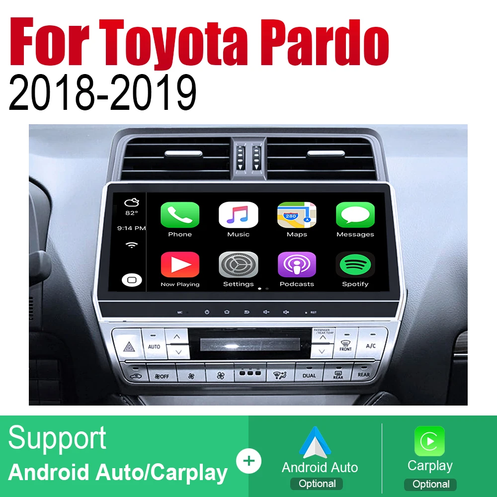 Android автомобильный gps Navi для Toyota Pardo LC950 Prado 950~ плеер навигация WiFi Bluetooth Мультимедиа система аудио