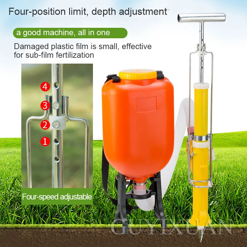 Ручное многофункциональное сельскохозяйственное удобрение инструмент фруктовое дерево растение удобрение сеялка садовое оборудование