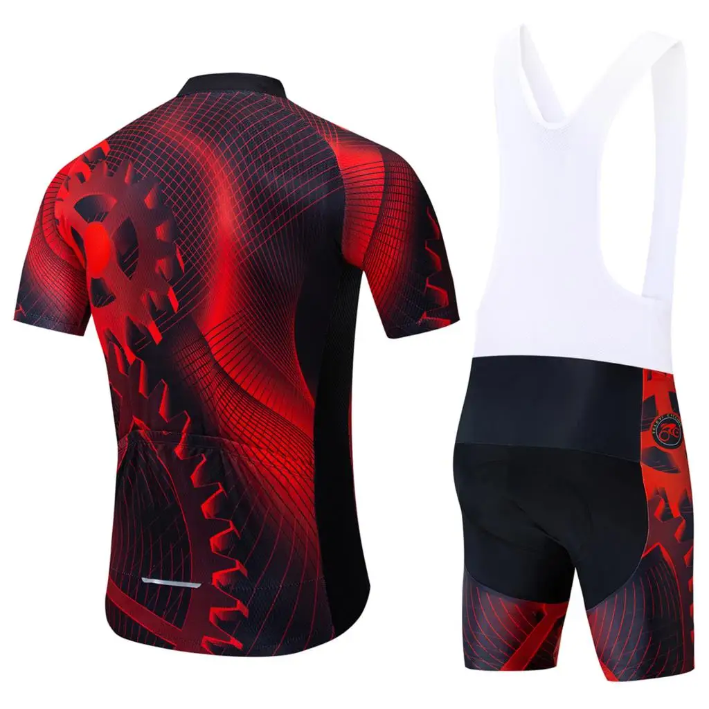 Лето TELEYI Велоспорт Джерси с коротким рукавом набор Майо Ropa Ciclismo Uniformes быстросохнущая велосипедная Одежда MTB велосипедная одежда