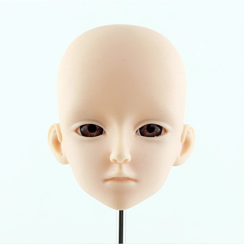 60 см 1/3 Bjd кукла голова мужчины макияж 4D глаза коричневый/синий куклы натуральная