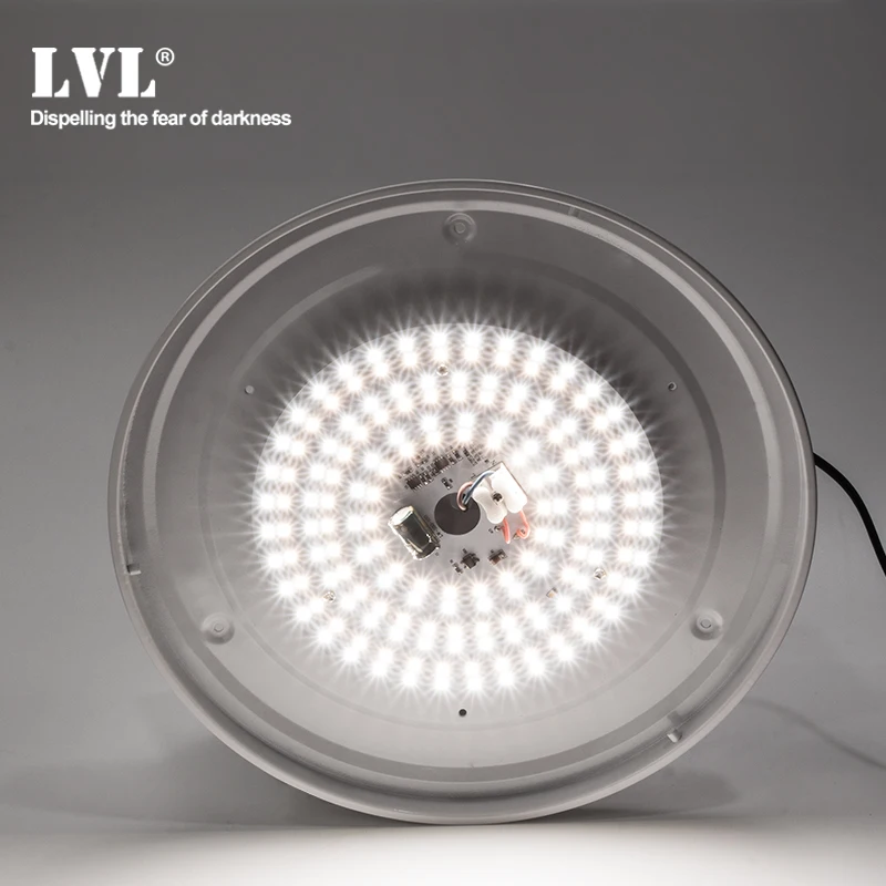 Lampe plafonnier LED circulaire à économie d'énergie, panneau d'éclairage  mural d'intérieur, 36/24/18/12W, ac 220v - AliExpress