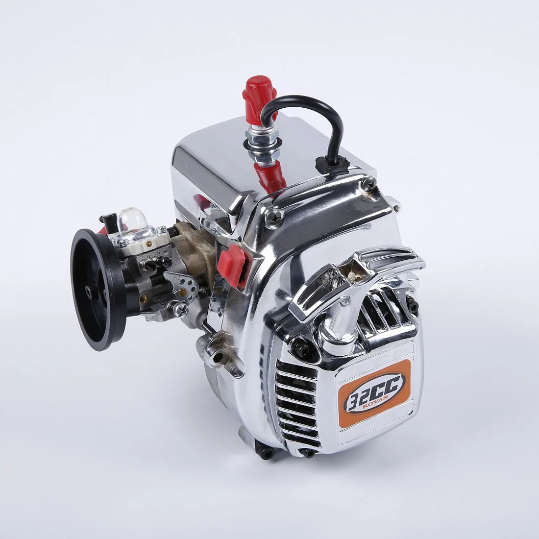 

32cc Single-cylinder Two-stroke 3.24 Hp Four-Point Fixed Easily Starting Engine for 1/5 Rovan HPI BAJA RC Car - (High-end