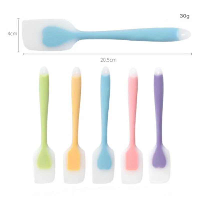 Kitchen Accessories Silicone Cake Butter Blender Cream Mixture Spatula Scraper Cake Spatula Baking Tools Kitchen Utensils Baking