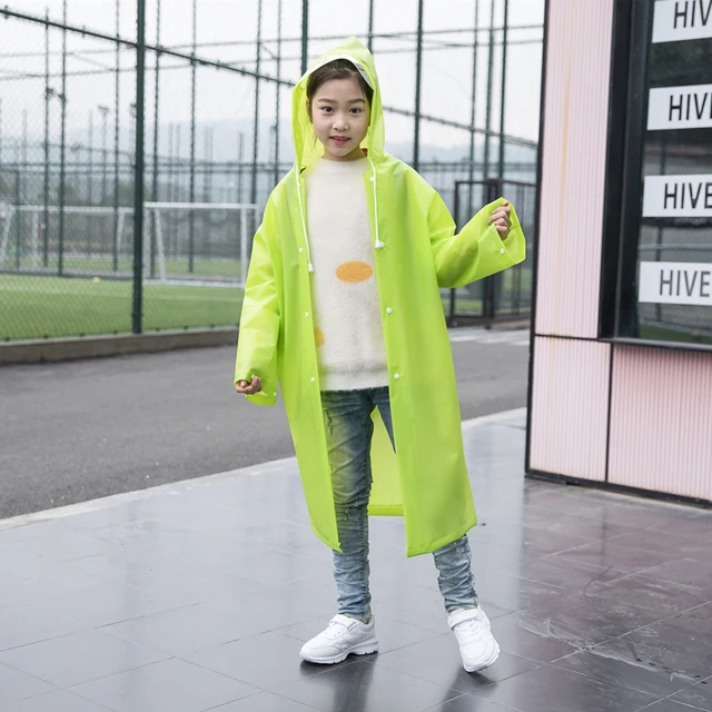 Bolsa impermeable transparente para niños, Poncho impermeable de plástico transparente, ropa para la AD50RC _ - AliExpress Mobile