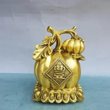 

wedding decoration Chinese Brass Xiantao Shoutao statue The meaning of the happy birthday Mascot statue