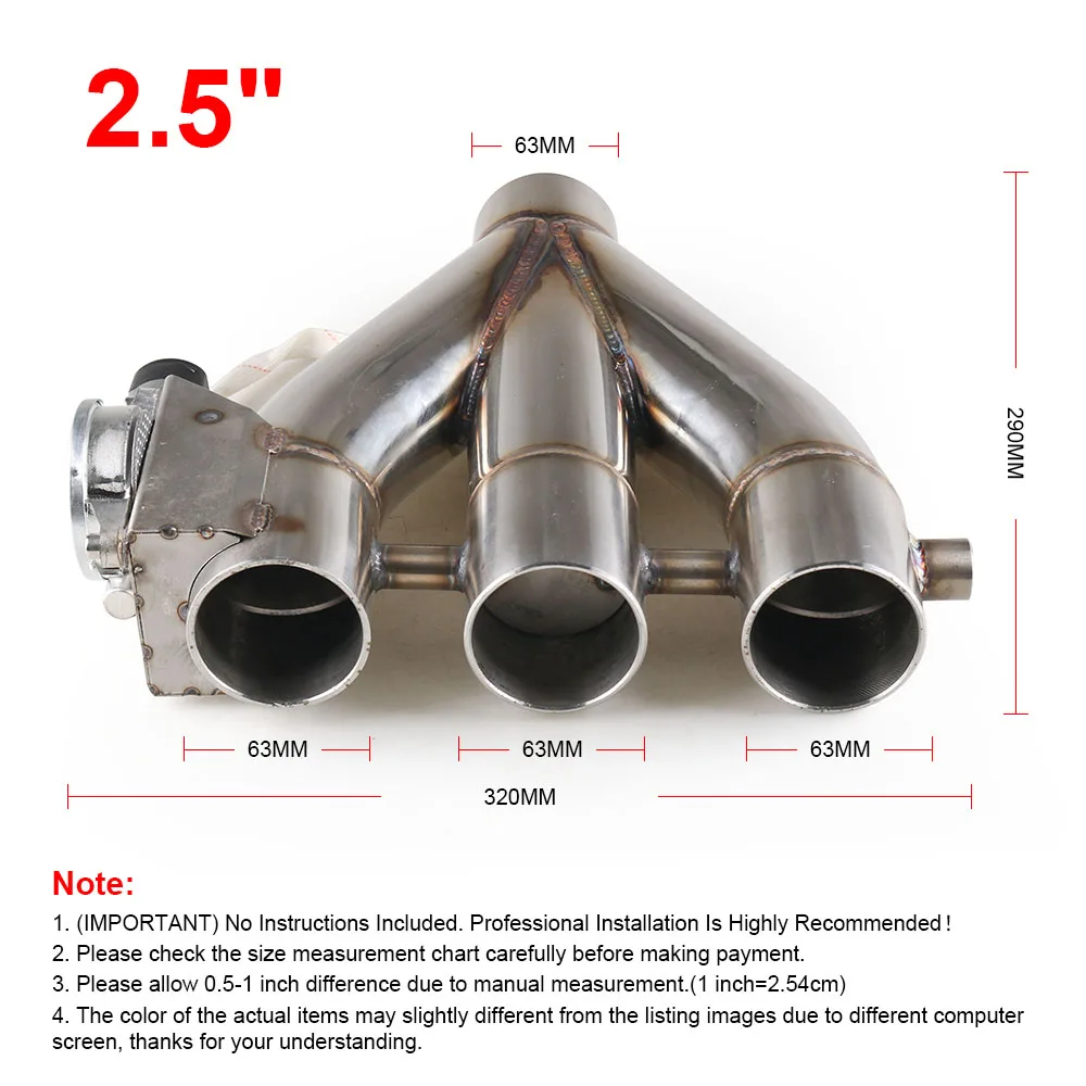 Универсальный 3/2 дюймовый Электрический выхлопной клапан с вырезом регулирующий