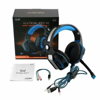 

Headphone for smartphones Gaming Headset + MIC LED Stereo Headphones For PC Laptop