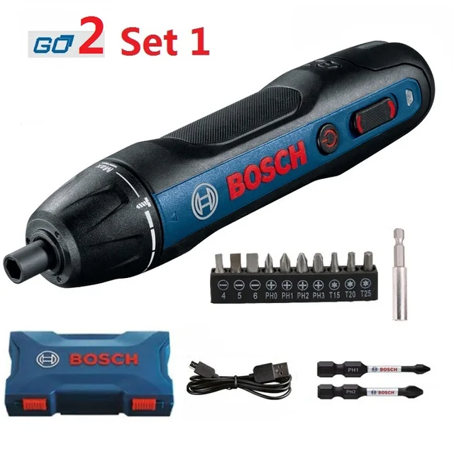 BOSCH GO BOSCH GO2 Mini Rechargeable Cordless Power Drill Electrical