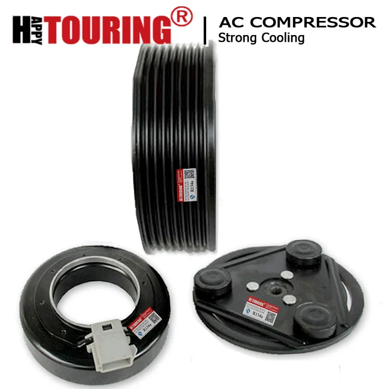 Frizione Compressore Ac Per Ford F150 250 350 450 550 Super Duty Fs10 4L3Z19703Ab 5C3Z19V703Aa 6L3Z19712Ba F7Lz19V703Ra F7Lz19V703Ra