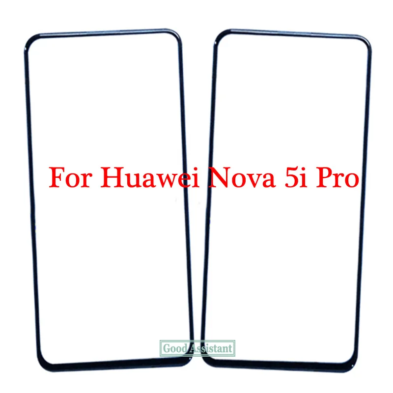 Черный 6,26 дюйма для huawei nova 5i Pro/для huawei mate 30 Lite Передний сенсорный экран стекло внешняя Замена объектива(без кабеля
