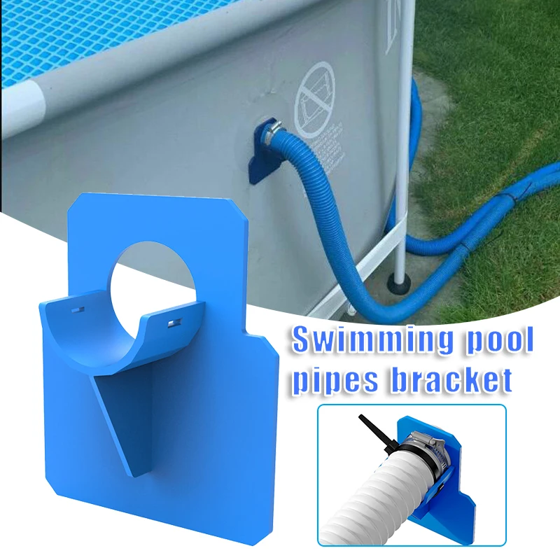 Hose Support Brackets with Ties for Above Ground Swimming Pool Hose