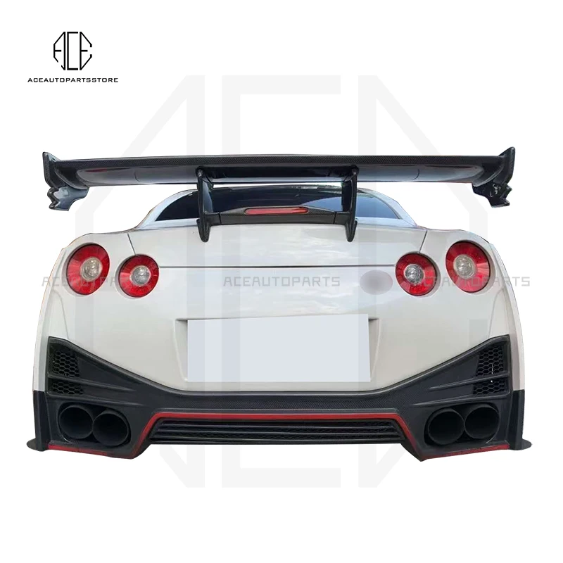 

Заднее крыло автомобиля из углеродного волокна для Nissan GTR выступ Спойлеры R35 2012-2021