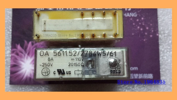 

OA 5611.52/2784W5/61 110V OA 5611.52/2785W5/61