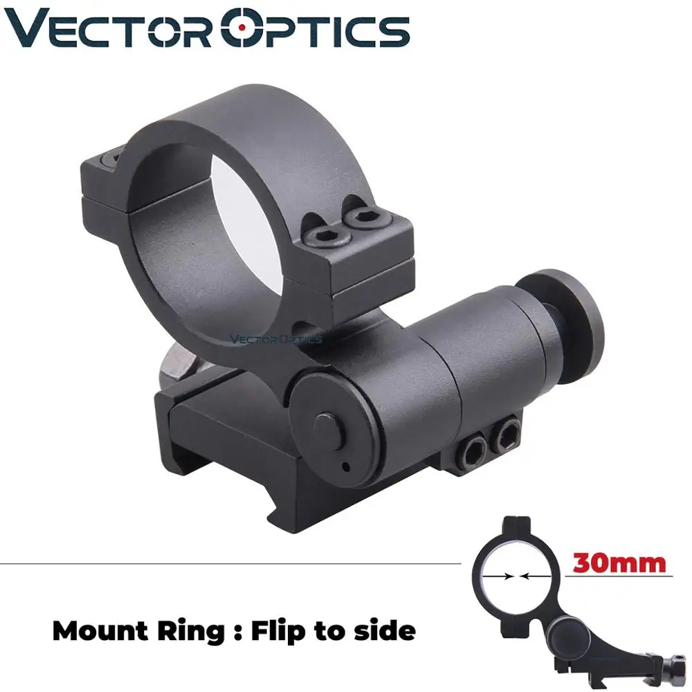 Vector Optics 30mm Flip to Side 90 Degree Pivot Weaver Picatinny Mount
