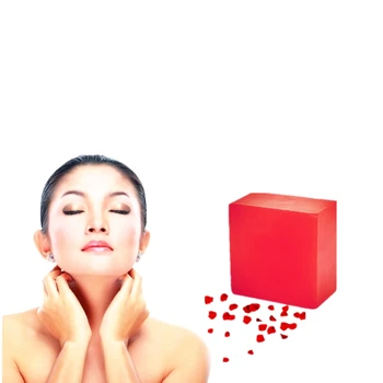 

100% Original Eye Mouth Anti Wrinkle Face Body Cleansing Soap 100g Pure Red Wine Rose Anti Aging Essence Beauty Handmade Soap
