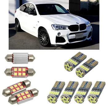 

superbright Interior led Car lights For BMW X4 f26 Reading dome bulbs for cars error free dome map light 4pc/lot