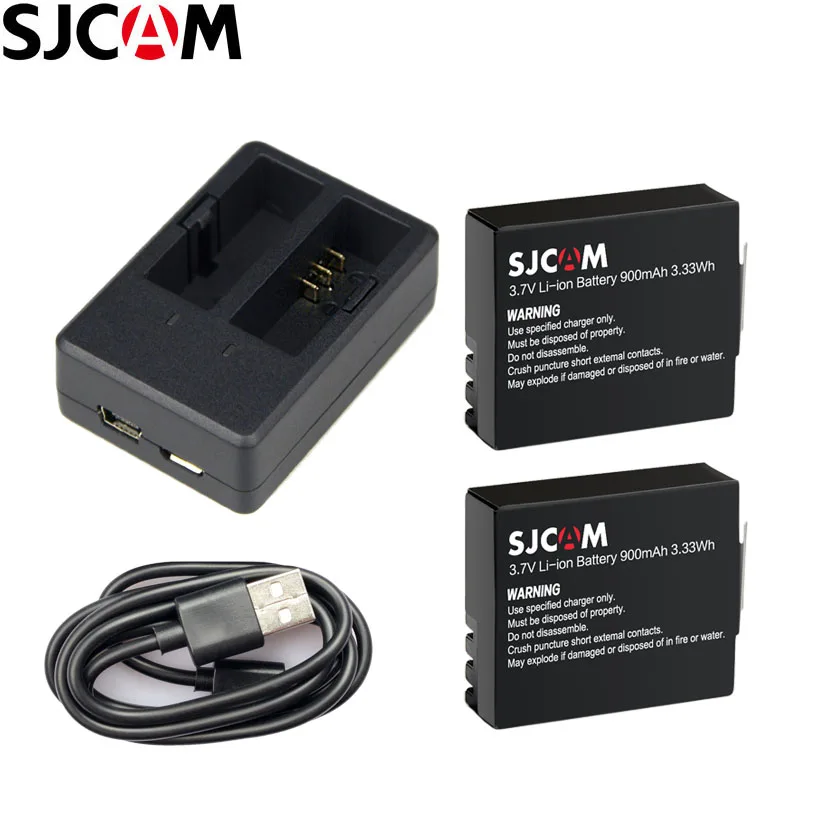 Аккумулятор SJCAM SJ4000 перезаряжаемый аккумулятор 900 мАч для экшн камеры SJ5000 SJ5000X