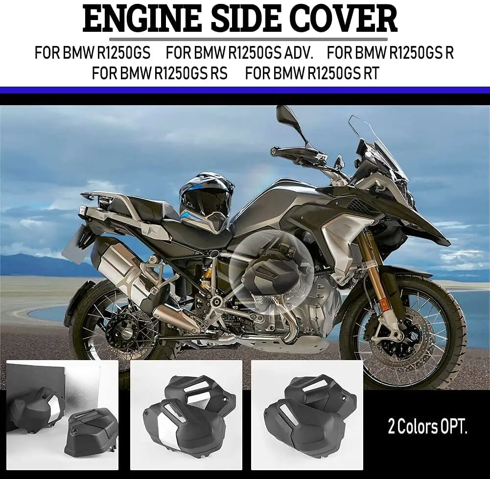 オートバイエンジンガードシリンダーヘッドカバーbmw R1250GS adv R1250R R1250RS R1250RT R1250 gs r rs  rt 2019 2020 2021