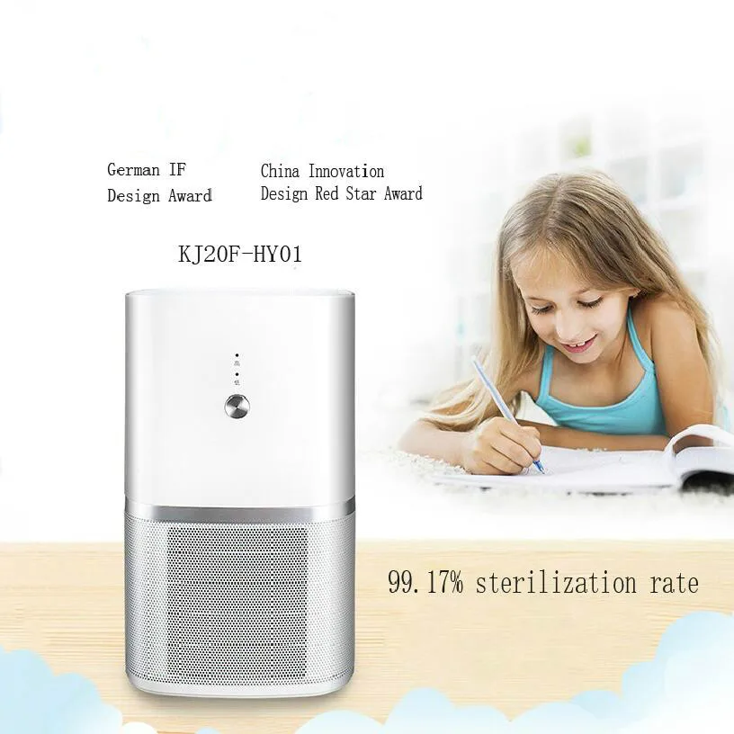 

Small Air Purifier Desktop Secondhand Smoke Odor Smog Dust Bedroom Office Filter