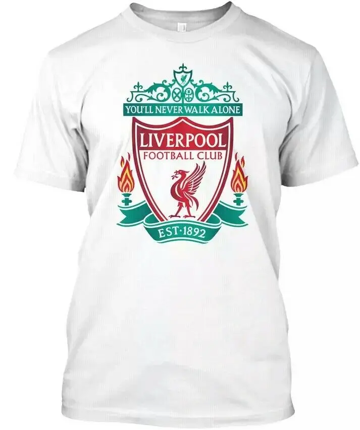 UCL 2019 мягкая Ливерпуль You'Ll Never Walk Alone футбольная Клубная футболка Топы| |