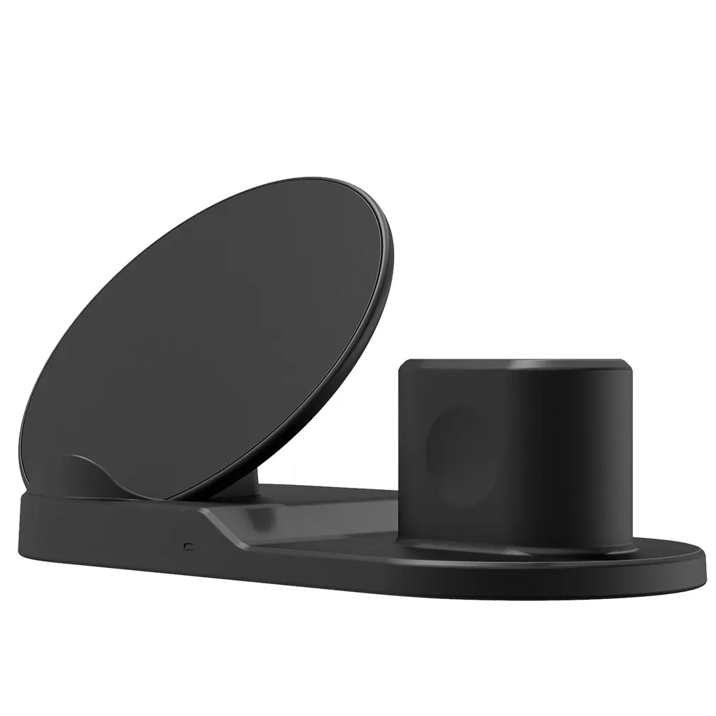Wireless Charger 3 in 1 Wireless Charging Stand For Apple Watch Airpods for iPhone X Xs Fast Wireless Charger Dock