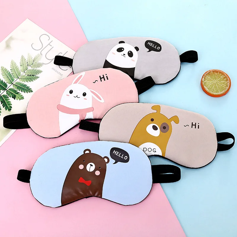

Eye Patch Sleep Shading Breathable Women's Cute Cartoon Ice Pack Men's Cold-hot Compress Pajama South Korea Students Mitigate Ey