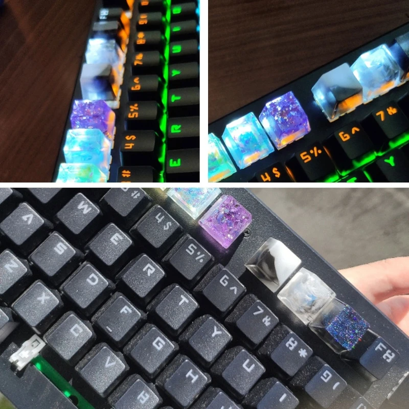 Ручной работы заказной OEM R4 профиль смолы Keycap для Cherry MX переключатели