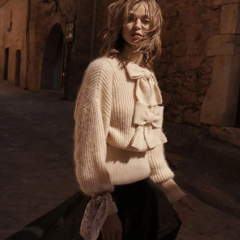 

Woman Knit Sweaters Designer 2019 Autumn Winter Long Sleeve Knitted Pullovers