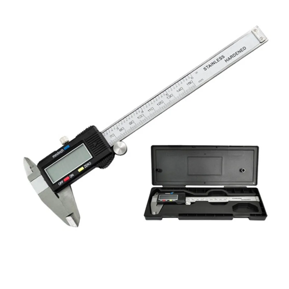 

Zinc Alloy Home Stainless Steel Household Instruments Handheld Digital Display Easy Apply Electronic Vernier Caliper
