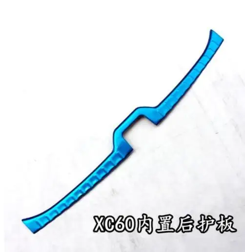 Auto parts stainless steel Internal + external Rear bumper Protector Sill fit for Volvo XC60 2015-2017 Car-covers | Автомобили и