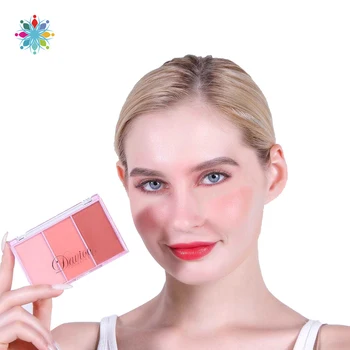 

Face Blush Palette Combination Plate Natural Powder Rouge Makeup Brightening Long-Lasting Durable Colors Blush Pigment Cosmetic
