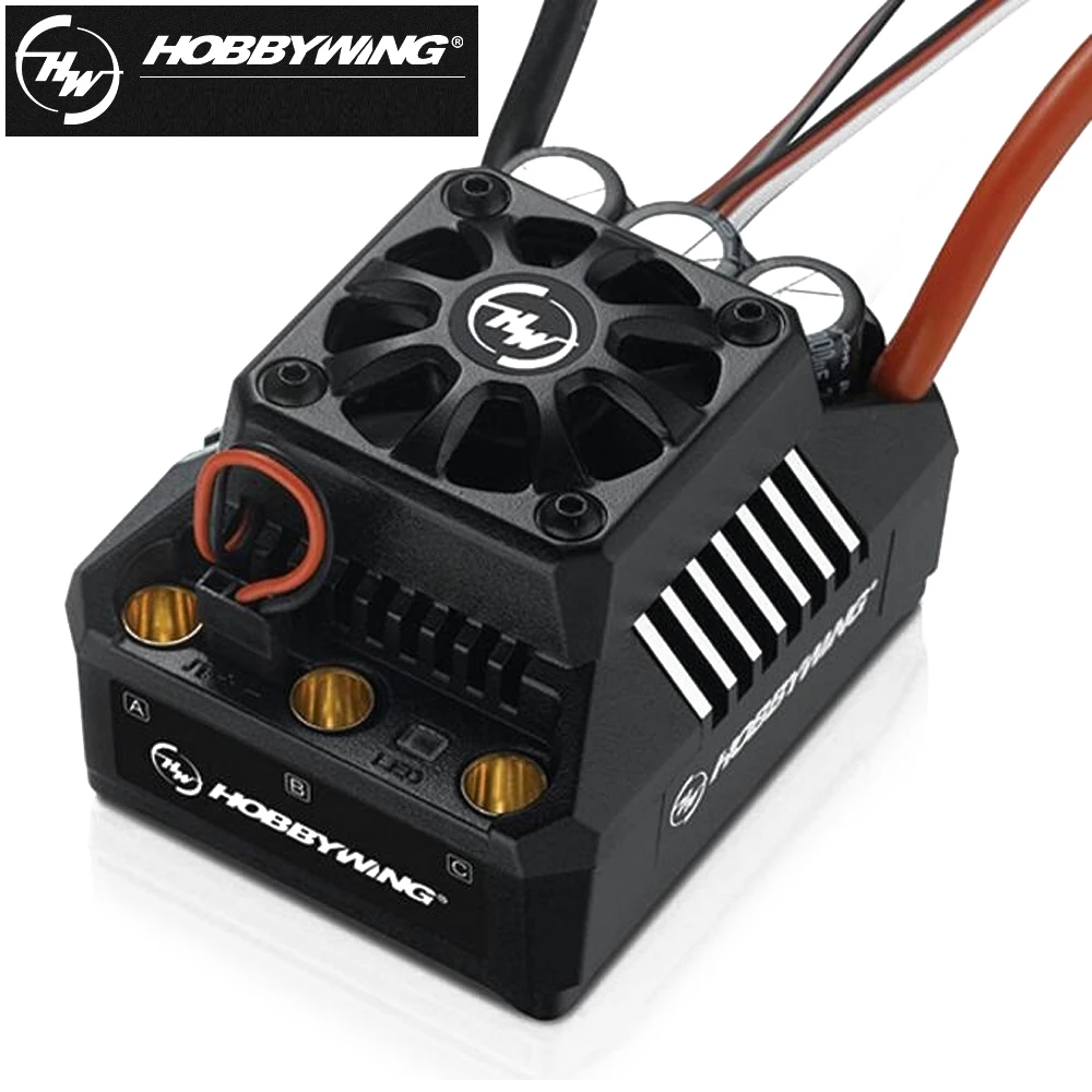 1 шт. RC ESC Hobbywing EZRUN Max6 V3 160A водонепроницаемый Бесщеточный Регулятор Скорости XT60 штекер/T разъем для 1/6 RC автомобиля