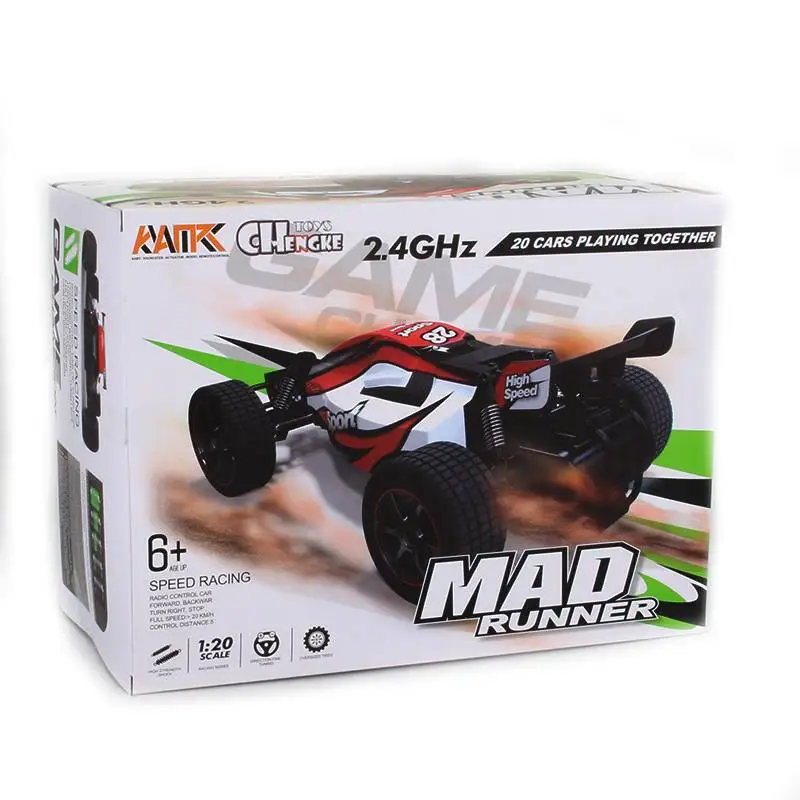 RC Car 1:20 2.4G 4CH Rock Crawler Off-Road Vehicle Models Drifting Racing Toys for Children Toy Cars with Remote Control