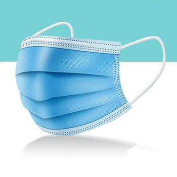 

Face Mask 3 Layer Mask Anti-dust Disposable Mouth Masks Elastic Earloop Masks Anti dust Free shipping