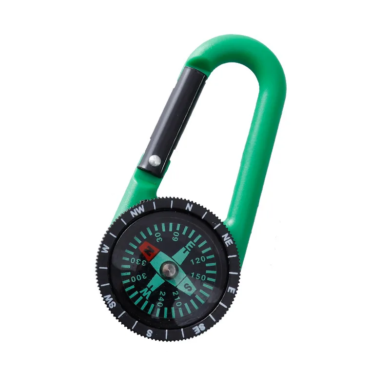 Chu da Пластиковый Карабин с компасом бесплатные подарки подарок брелок с компасом цвет может на заказ
