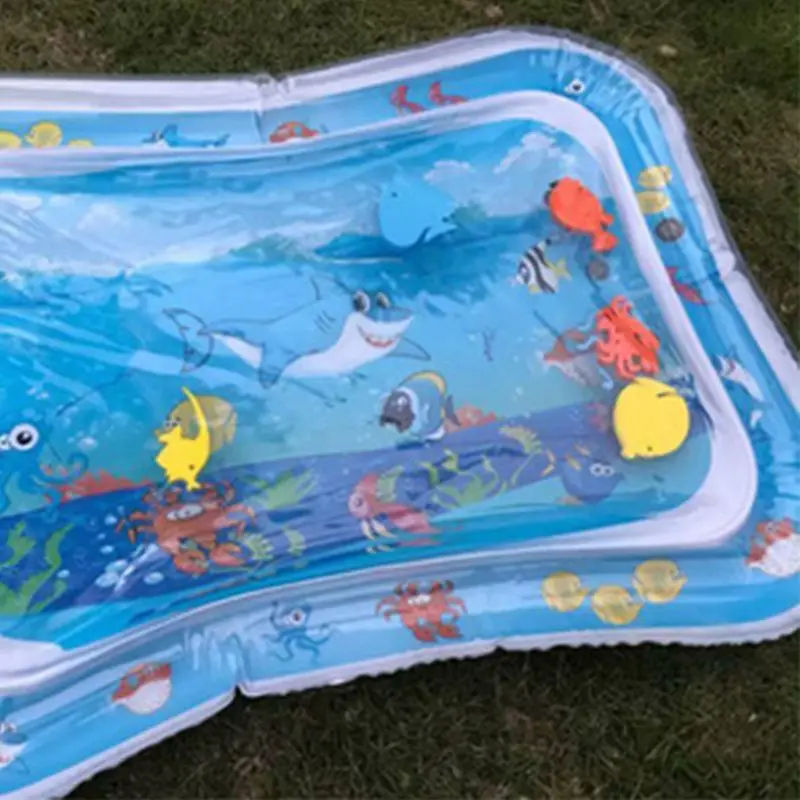 Стимуляция роста детские игрушки надувной водный игровой коврик животик время ПВХ Защита окружающей среды лето для детей водные игрушки