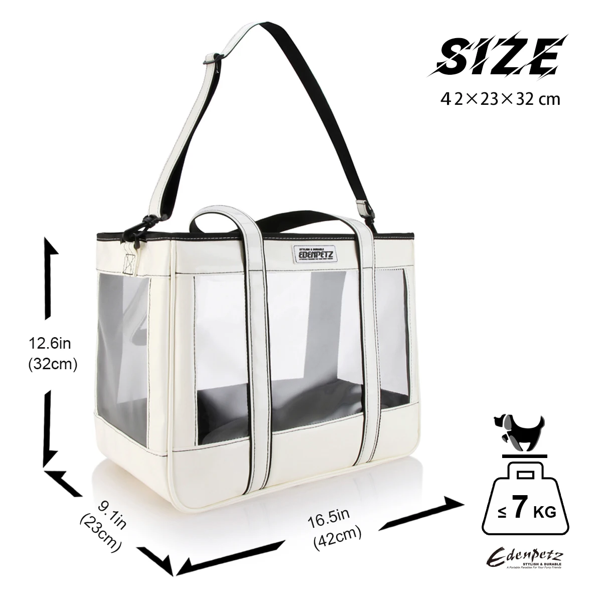 Title 3, Pet Carrier Dog Cat Puppy Kitty Carry Bag Outer...