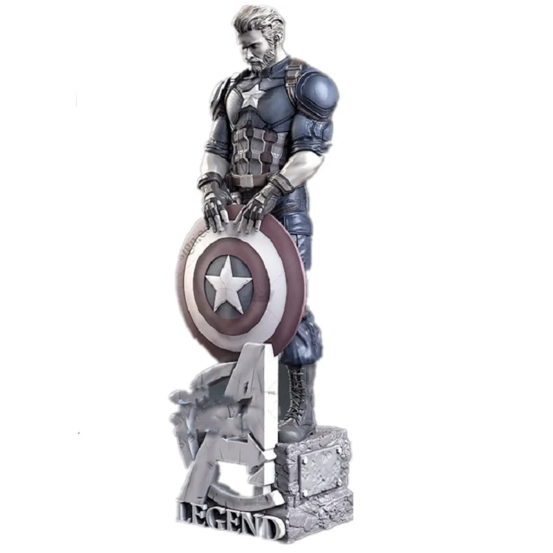 1/6 Scale Captain America Resin Model Kits Unpainted 3D Printing Garage Kit 