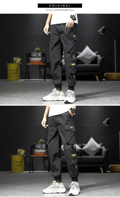 Amazon Pantalones Japoneses Pantalones Harem Hombre Estilo