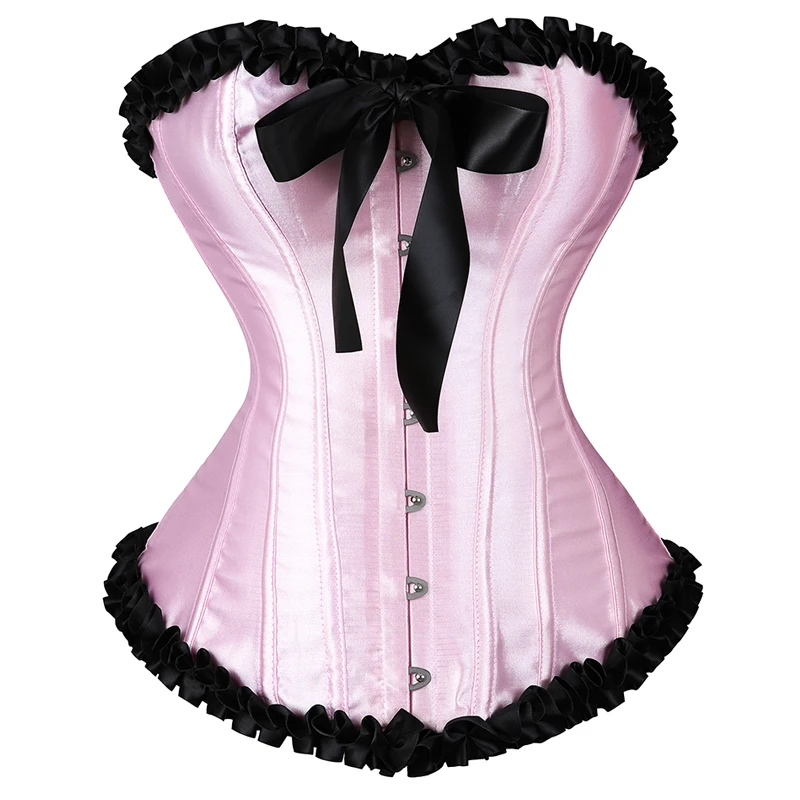 Satin corset bustier Clearance
